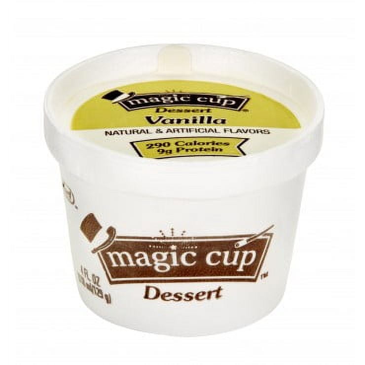 Magic Cup Fortified Nutrition Vanilla Snack, 4 Ounce - 48 per case