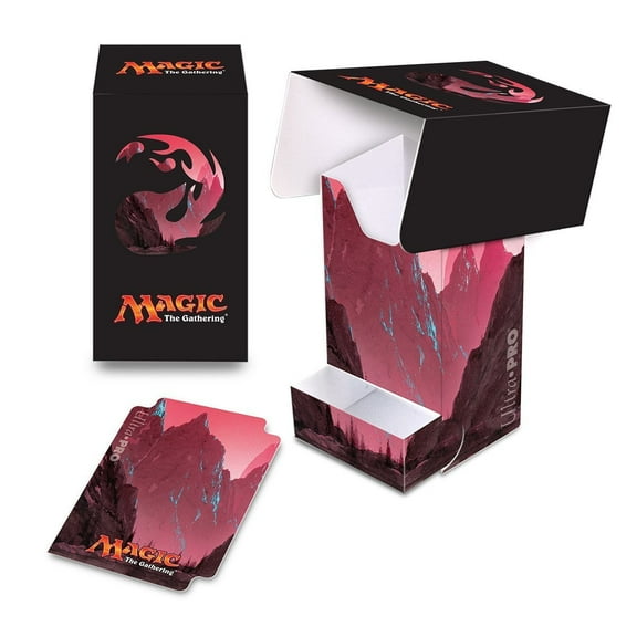 Magic The Gathering Mana 5 Mountain Deck Box with Dice Tray