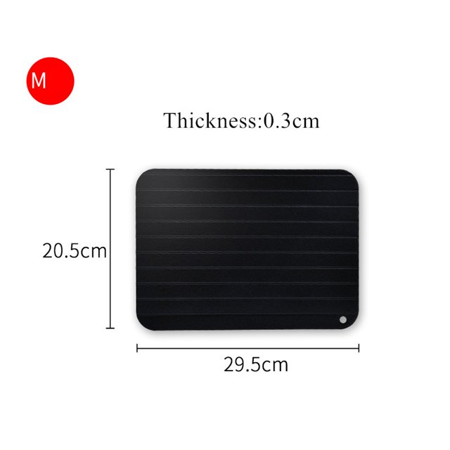 Magic Defrost Tray Thaw Frozen Food Meat Fish In Minutes Home Rapid