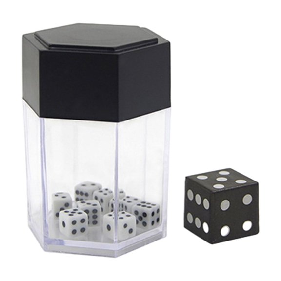 Magic Dices Gimmicks Street Toy Magic Tricks Novelty Gag Toy for Kids Adult Close-up Trick Props Easy Operate