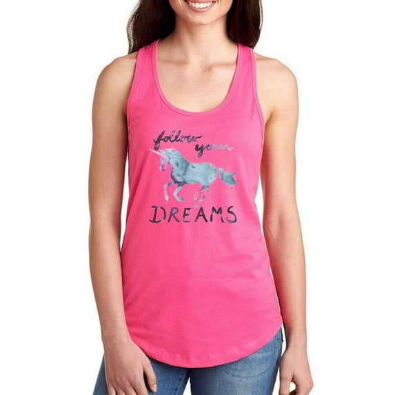 Magic Dreams I. Racerback Tank Women -June Erica Vess Designs, Female Small