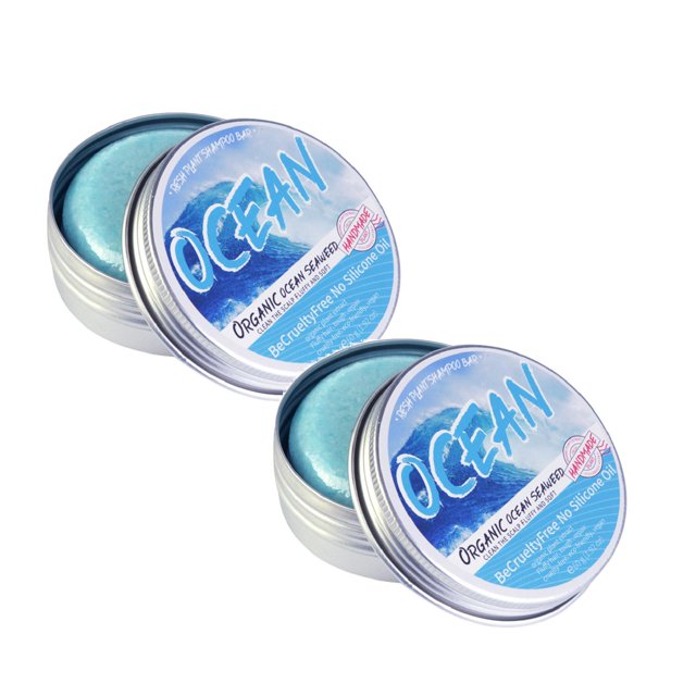 Magic Dye for Gray Hair, Hair Darkening Shampoo Bar Natural Organic