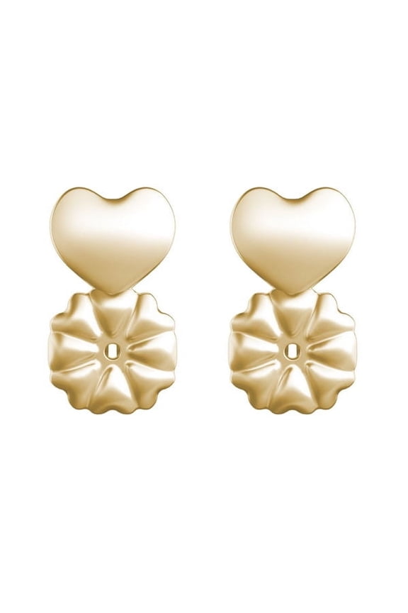 Magic Earring Backs Lifters Firmly Supports Lifts Fit Jewelry Yellow Tone