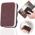thumbnail image 1 of Magic Emery Cleaning Sponge, New Dish Sponge Carborundum Rust Remover, Kitchen Nano Sponges Brush Eraser Scrub Pad, Reusable Kitchen Cleaning Tool for Pots and Pans Removing Rust, 1 of 5