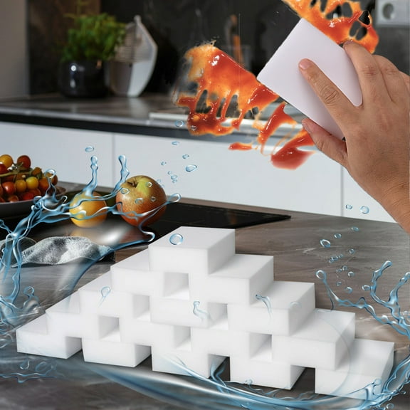 Magic Eraser Cleaning Sponges 20 Pack Non-Scratch Foam Pads for Kitchen, Bathroom, Car, Shoe, Multi-Surface Cleaning