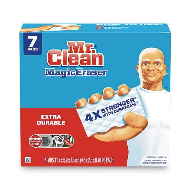 Magic Eraser Extra Durable. 4.6 x 2.4, 0.7 Magic Eraser Extra Durable. 4.6 x 2.4, 0.7