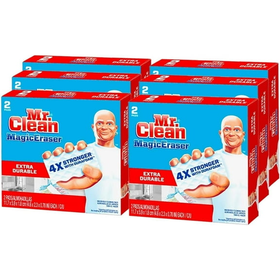 Magic Eraser Scrubber, Extra Durable, 2-Pk.