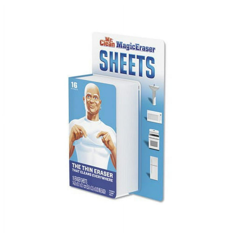 Magic Eraser Sheets, 3.5 x 5.8, 0.03 Magic Eraser Sheets, 3.5 x 5.8, 0.03