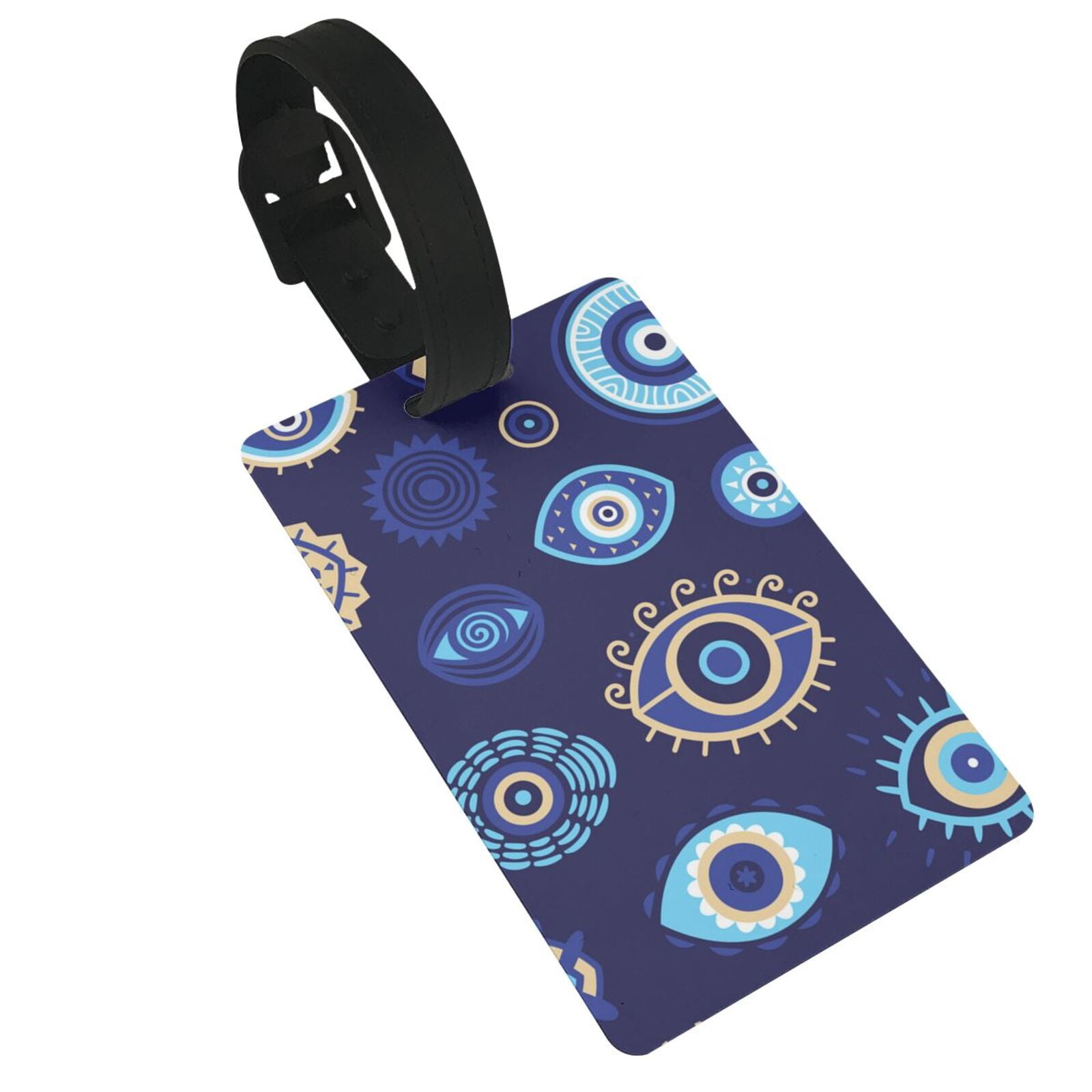 Magic Evil Eyes Luggage Tags Suitcases ID Baggage Identifier Card Name ...
