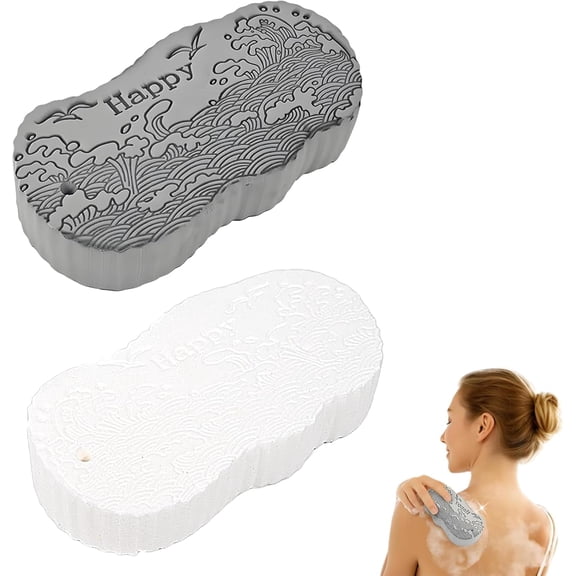 Magic Exfoliating Bath Sponge,2026 Upgraded 3D Super Soft Exfoliating Bath Sponge Magic Exfoliating Body Scrubber,Shower Brushes for Adults Women and Men