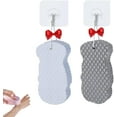 thumbnail image 1 of Magic Exfoliating Bath Sponge, 3D Super Soft Exfoliating Bath Shower Sponge Reusable,Ultra Absorbent Body (2PC*D), 1 of 10