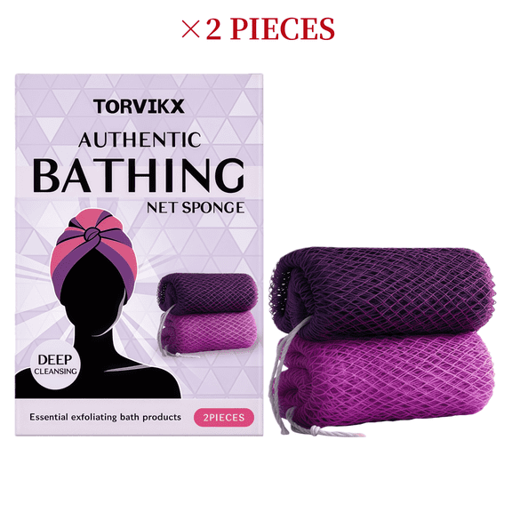 Magic Exfoliating Bath Sponge 3D, Super Soft Exfoliating Bath Sponge Skin Friendly Reusable, Exfoliator Dead Skin Remove, For Adults Children and Pregnant Women (Yellow)