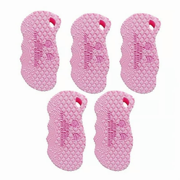 Magic Exfoliating Bath Sponge, 3D Super Soft Fibers Exfoliating Bath Sponge, Skin Friendly and Reusable for Adults Children and Women Alternative to Exfoliating Gloves