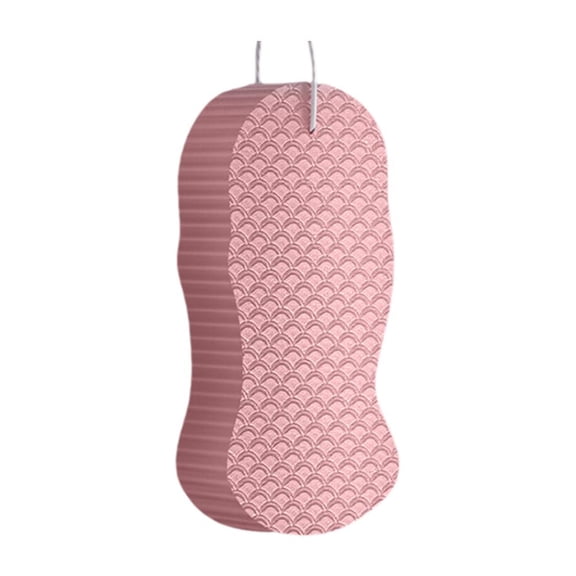 Magic Exfoliating Bath Sponge, 3D Super Soft Reusable Sponge for Strawberry Skin & Bumpy Texture, Painless Deep Exfoliation