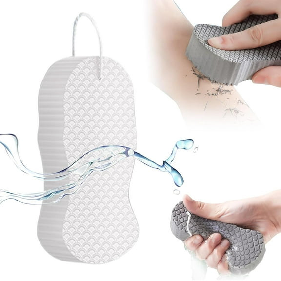 Magic Exfoliating Bath Sponge,Deep Cleansing Body Sponge, Removes Dead Skin and Impurities from Body for Adults Women and Men