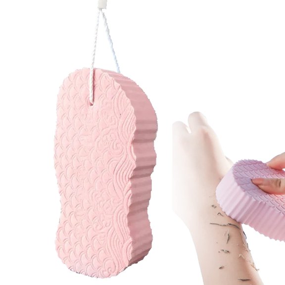 Magic Exfoliating Bath Sponge Scrubber, 2026 Upgrade 3D Magic Sponge Bath