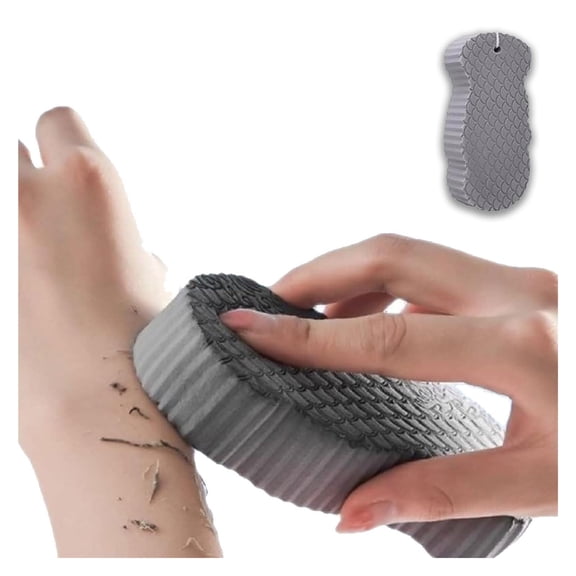 Magic Exfoliating Sponge,Body Scrubber,3D Super Soft Exfoliating Bath Sponge,Super Soft Dead Skin