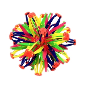 Magic Expandable Breathing Ball Luminous LED Transforming Kinetic Sphere Contracting Expanding Outdoor Catch Game Stress Relief Sensory Fidget Toy