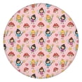 thumbnail image 1 of Magic Fairy Princess Pattern Round Fitted Tablecloth with Elastic Edge,Dining Table Cover Waterproof,Outdoor Round Tablecloth for Camping,Dining,Indoor and Outdoor, 1 of 7