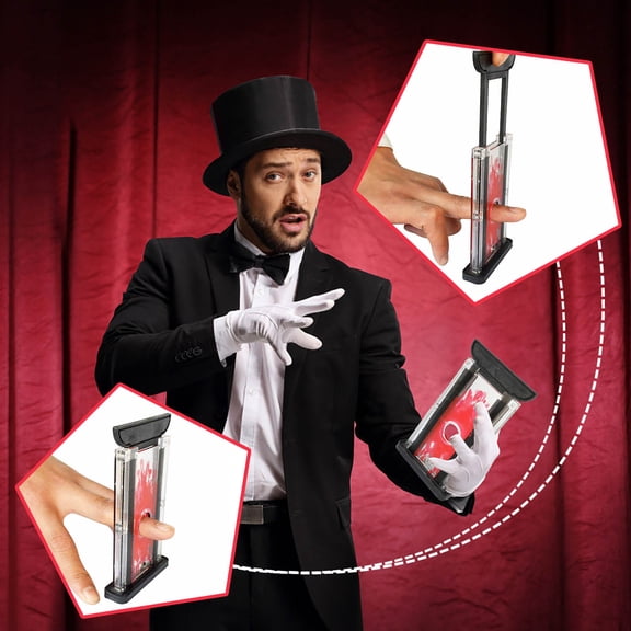 Magic Finger Cutter Trick Toy, Finger Illusion Prop For Party Games Entertainment And Performance Fun As Shown