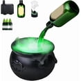 thumbnail image 1 of Magic Floating Potion Bottles with Mist Maker Halloween Witches Cauldron DIY Black Floating Potion Bowl set for Halloween Decorations Indoor Party Decorations Home Mantel Table Decor, 1 of 5