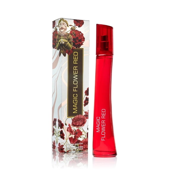 Magic Flower Red Eau de Parfum for Women Fruity Floral Scent with Vanilla & Peony 100ml Vegan & Cruelty-Free