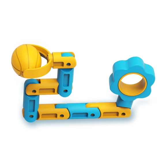 Magic Fluid Fidget Bracelet, Foldable Stress Relief Toy for Kids and Adults