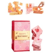 Magic Flying Gift Box ,Surprise Gift Box Explosion for Money, Exploding Surprise Box Gift Box with Confetti, Cash Explosion Gift Box for Birthday Anniversary Valentine Proposal