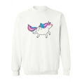 thumbnail image 1 of Magic Flying Unicorn Sweatshirt Women -Image by Shutterstock, Female 4X-Large, 1 of 4