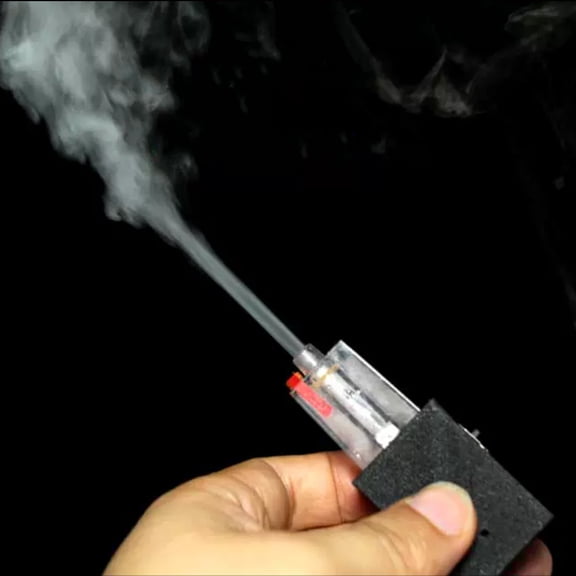 Magic Fog Machine Smoke ( Manual Version ) Magic Tricks Rechargeable Portable Durable Long Runtime Smoke Effect Party Performance