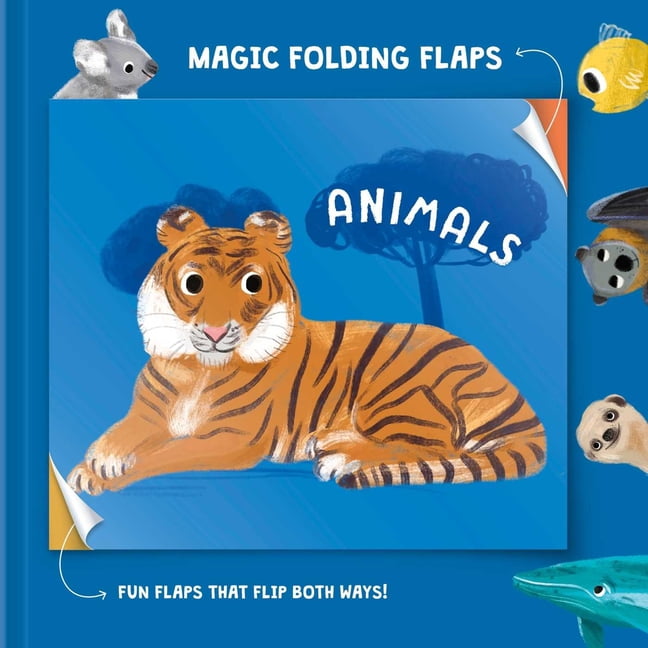 Magic Folding Flaps Magic Folding Flaps - Animals, (Board Book)