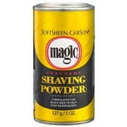Magic Fragrant Shaving Powder, Gold - 4.5 Oz, 3 Pack