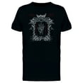 thumbnail image 1 of Magic Frame With Palm Demons T-Shirt Men -Image by Shutterstock, Male 3X-Large, 1 of 2
