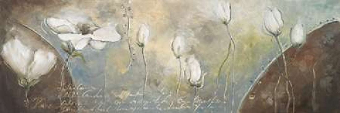 Magic Garden I Canvas Art - Patricia Pinto (8 x 24)