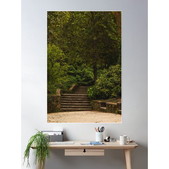 Magic Garden Poster Wall Art, Modern Wall Decor For Living Room Bedroom, 16x24 UNFRAMED