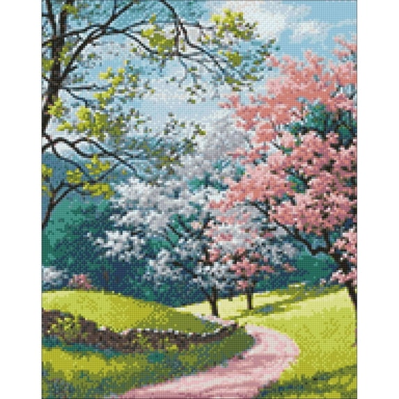 Magic Garden Road Wizardi Diamond Painting Kit