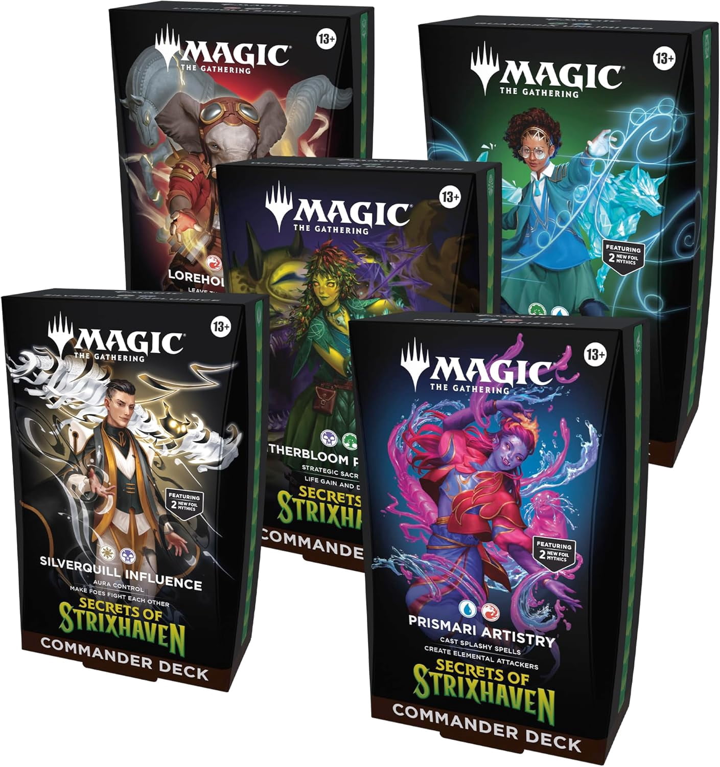 walmart mtg commander decks Amazon.com: Magic: The Gathering Commander Masters Commander Deck main image 0