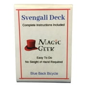 Magic Geek Svengali Deck Trick, Blue, 2 Pack