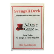 Magic Geek Svengali Deck Trick, Red, 1 Pack