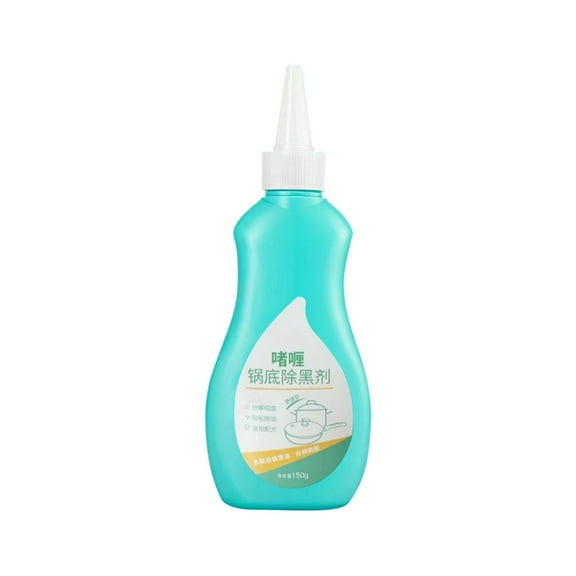 Magic Gel Cleaner for Black Pot Bottom, 5Oz Pot Bottom Cleaning Gel, Stainless Steel Cleaner for Bottom of Pots and Pans, Pot Gel Cleaner Effortless for Burned Cookware