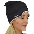 thumbnail image 1 of Magic Gel Migraine Ice Head Wrap | Real Migraine & Headache Relief | The Original Headache Cap | Cold, Comfortable, Dark & Cool; Endorsed by Physicians, Loved by Thousands - (Black), 1 of 7