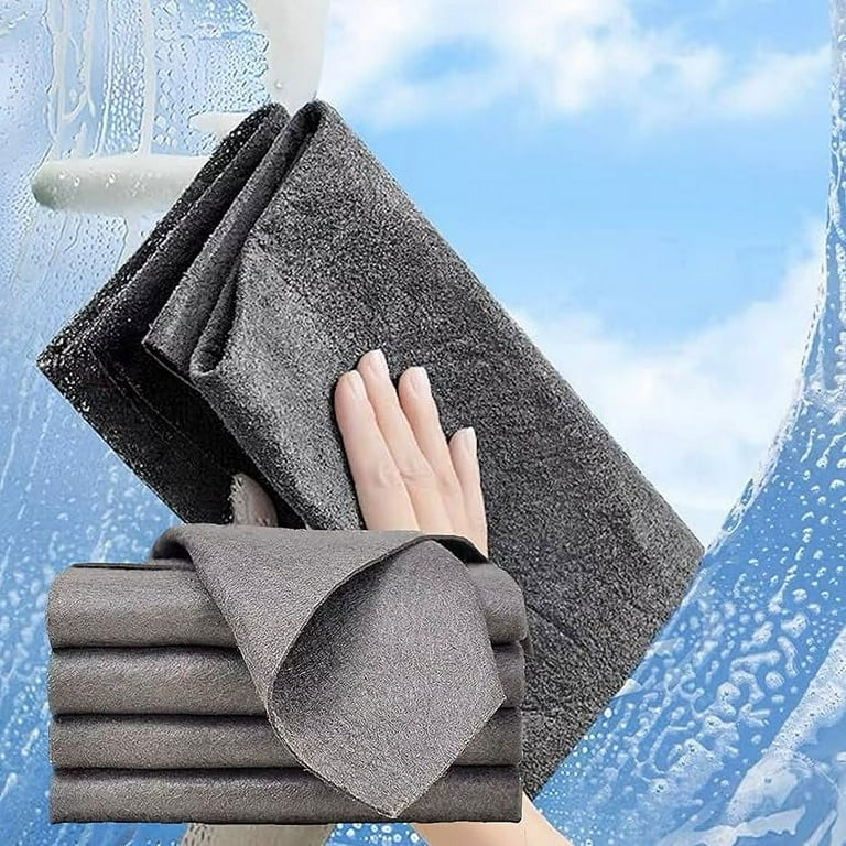 Magic Glass Cleaning Cloth - Streak Free, Ultra-Absorbent car 