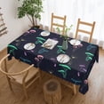 thumbnail image 1 of Magic Glowing Mushroom Tablecloth Rectangle Waterproof Spill-Proof Table Cloth Cover For Kitchen Dining Farmhouse Party Wedding Outdoor Picnic Camping 54x72in, 1 of 7