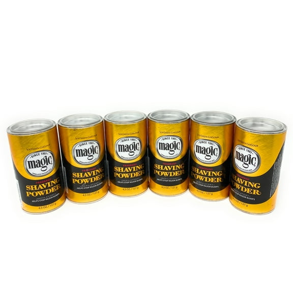 Magic Gold Shaving Powder 4.5 oz. Fragrant (Pack of 6)