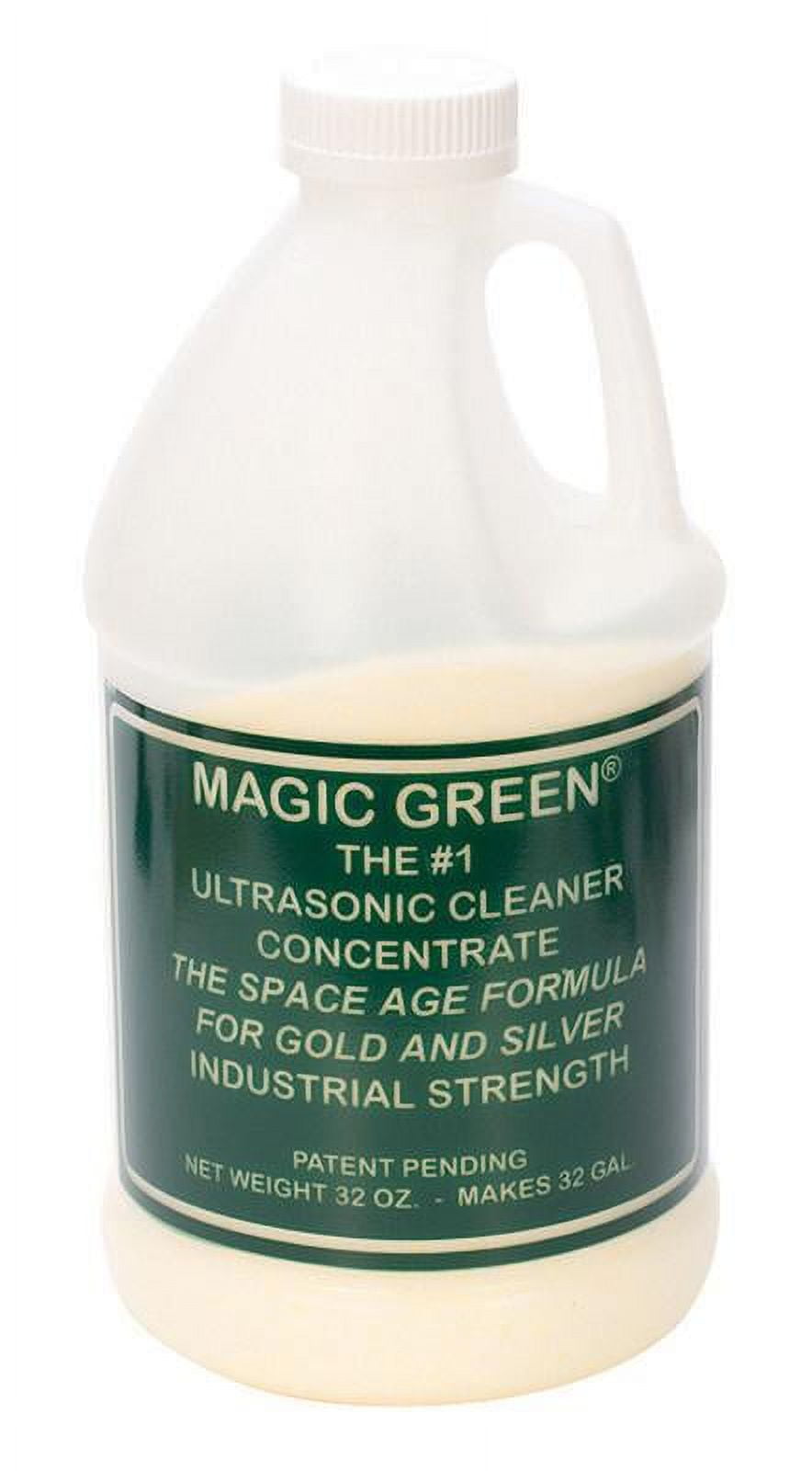 Magic Green Ultrasonic Cleaner 2 Lbs Jewelry Making Cleaning