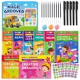Magic Grooved Writing Practice for Kids Ages 3+, Reusable Handwriting