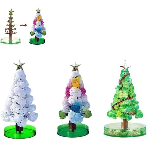 Magic Grow Christmas Tree, Magic Crystal Christmas Tree, DIY Christmas Trees Growing