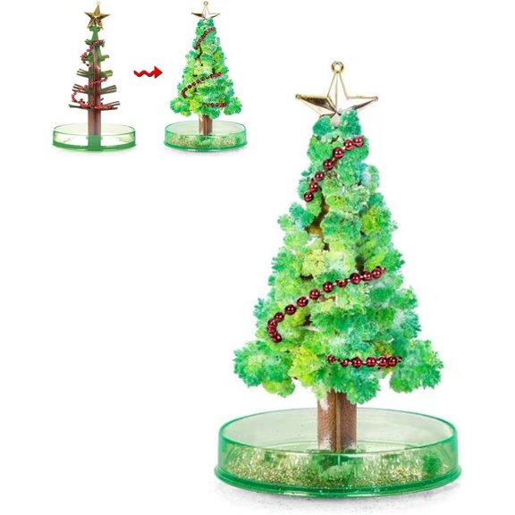 Magic Grow Christmas Tree, Magic Crystal Christmas Tree, DIY Christmas Trees Growing