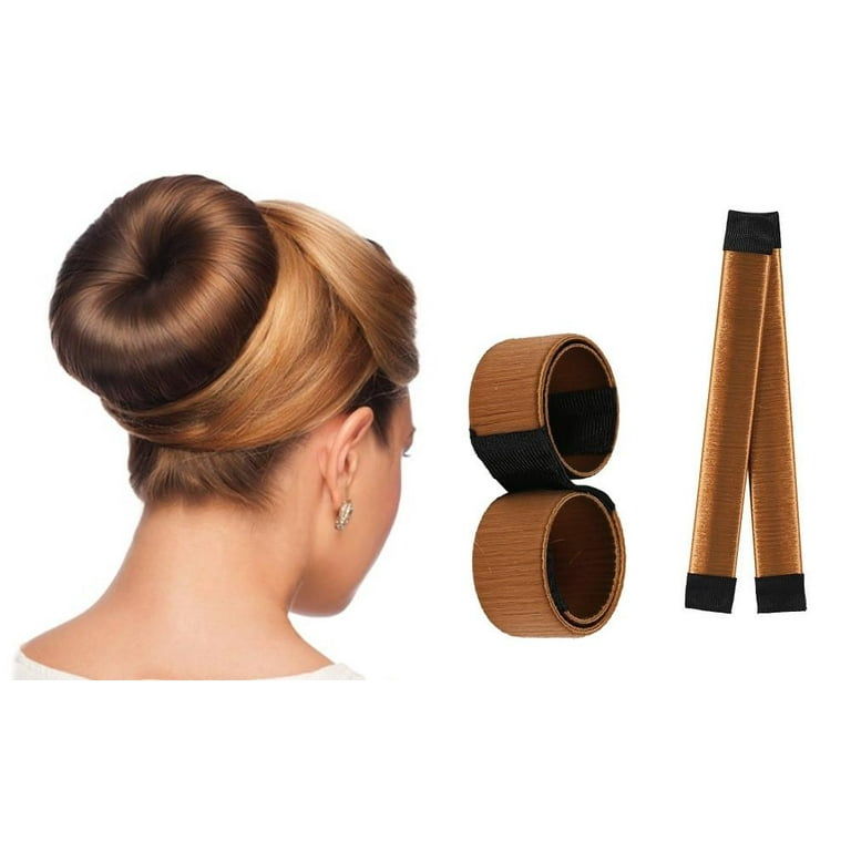 Magic Hair Bun Maker 4 Piece Multi Color Hair Styling Tools