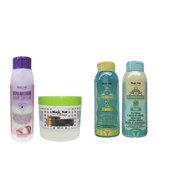 Magic Hair Therapy Shampoo & Acondicionador KIDS Con DETOX y REPOLARIZADOR